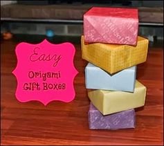 Many Waters Easy Origami Boxes http://paulams.weebly.com/blog.html
