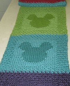 mickey mouse scarf with pattern | Flickr - Photo Sharing!