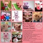 Free Crochet Pattern Friday   Little Pig...Little Pig... Oombawka Design