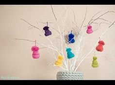 Little Yarn Hats Ornament Tutorial