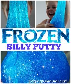 Frozen Silly Putty…combining two of the BEST things! Silly Putty AND the Frozen Movie! Kiddy heaven!