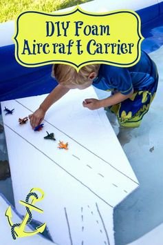 DIY Foam Aircraft Carrier
