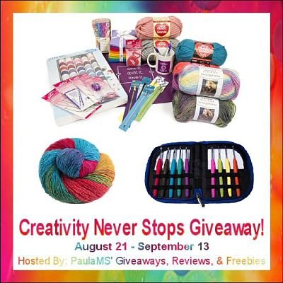 Enter by 9/13 to win 1 of 2 Great Prize Packages in the Creativity Never Stops #Giveaway